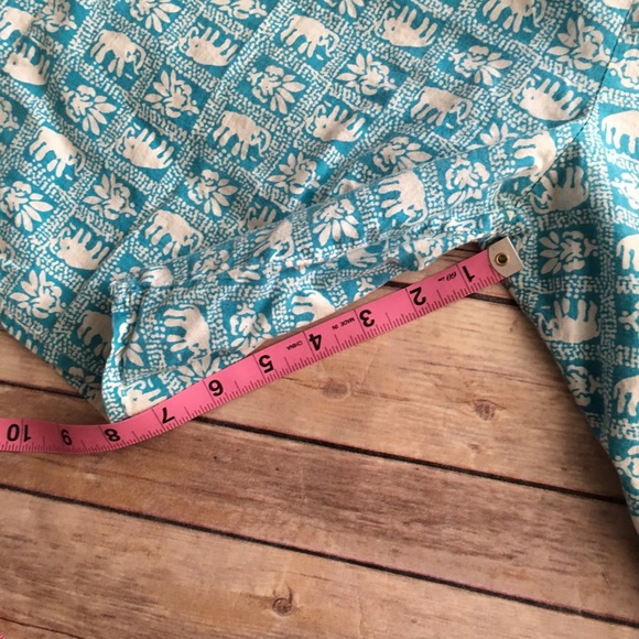 Vintage Justin Allen elephant print shorts - Picture 7 of 7